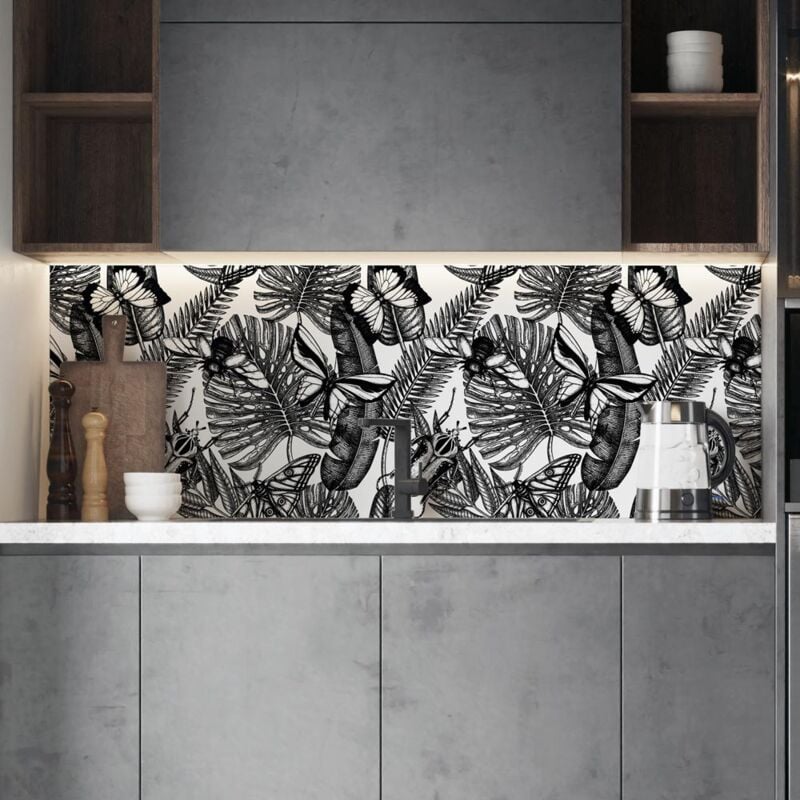 Crédence à coller Insectes Tropicaux 400 x 60 cm