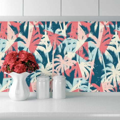 Crédence à coller Tropicale 300 x 40 cm