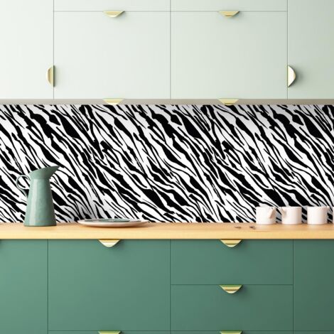 Crédence à coller Zèbre 100 x 40 cm