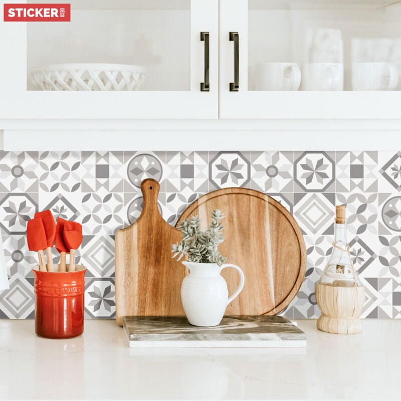 Stickerdecofr - Credence Adhesive Azulejos 100 x 50 cm