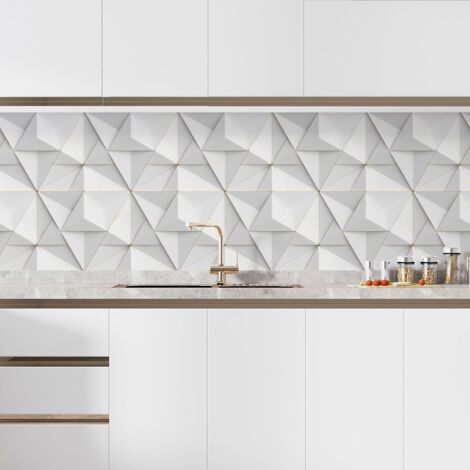Crédence adhésive cuisine - Design - 60x105 cm - Adhésif MAT