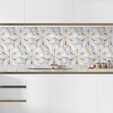 Crédence adhésive cuisine - Design - 60x105 cm - Adhésif MAT