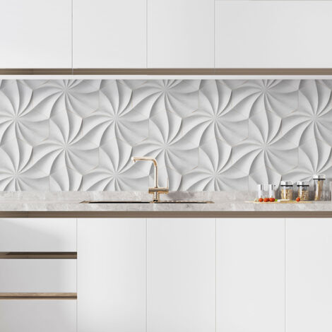 Crédence adhésive cuisine - Design - 60x105 cm - Adhésif MAT