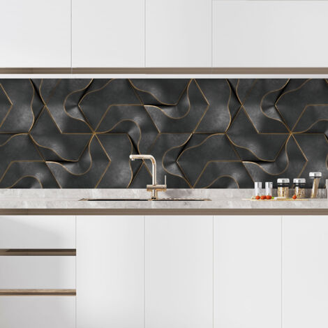 Crédence adhésive cuisine - Design - 80x140 cm - Adhésif MAT