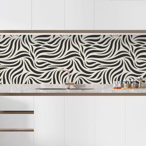Crédence adhésive cuisine - Design - 80x80 cm - Adhésif MAT