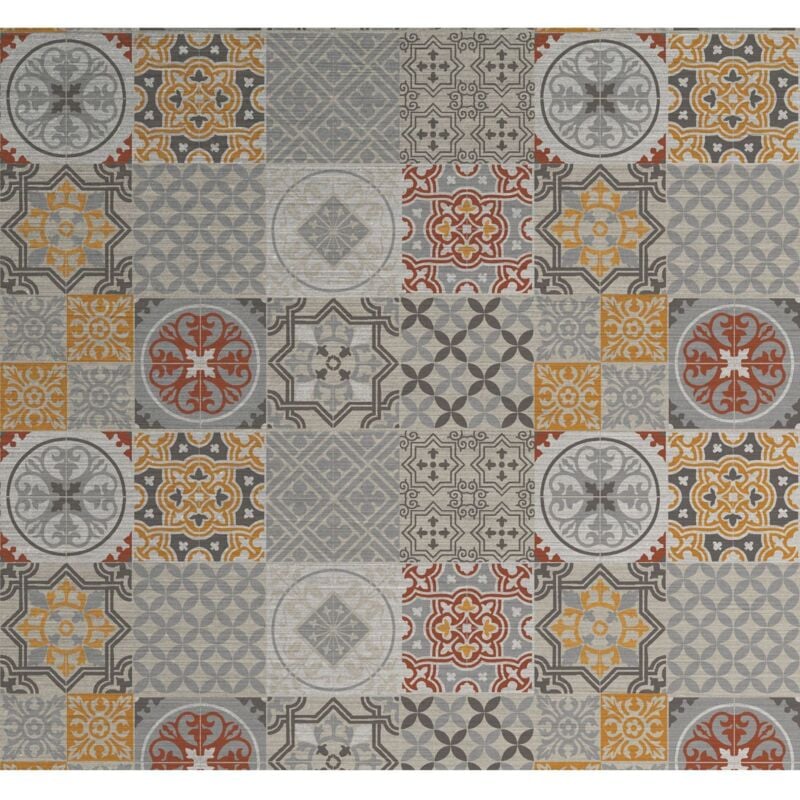 CPM - Crédence adhésive en aluminium Carreaux