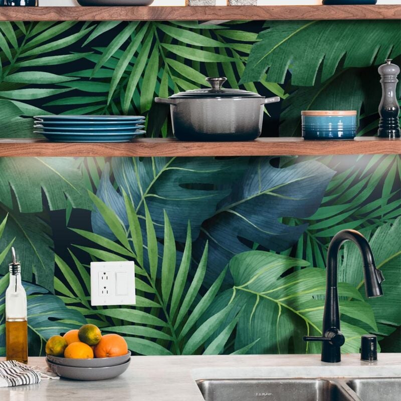 Crédence Adhésive Exotique 100 x 50 cm