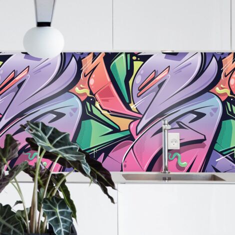 Crédence Adhésive Graffiti 100 x 40 cm