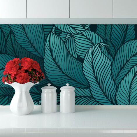 Credence Adhésive Jungle Dessin 100 x 40 cm