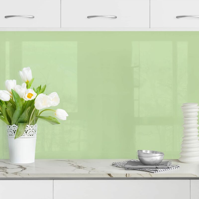 Crédence adhésive - Mint Dimension: 100x400cm Matériel: Magnetisch