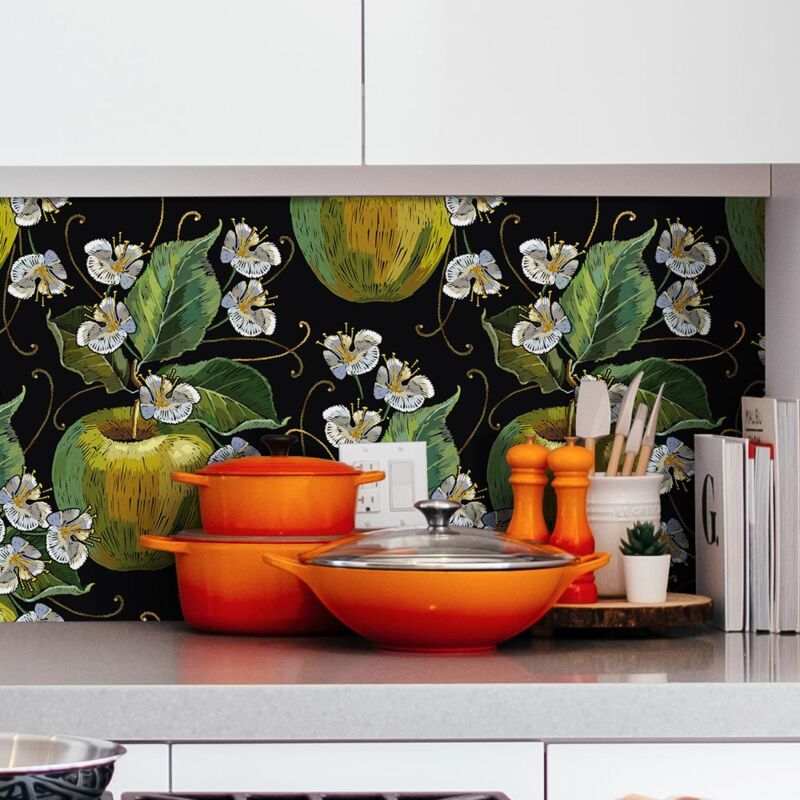 Crédence Adhésive Pomme 100 x 60 cm