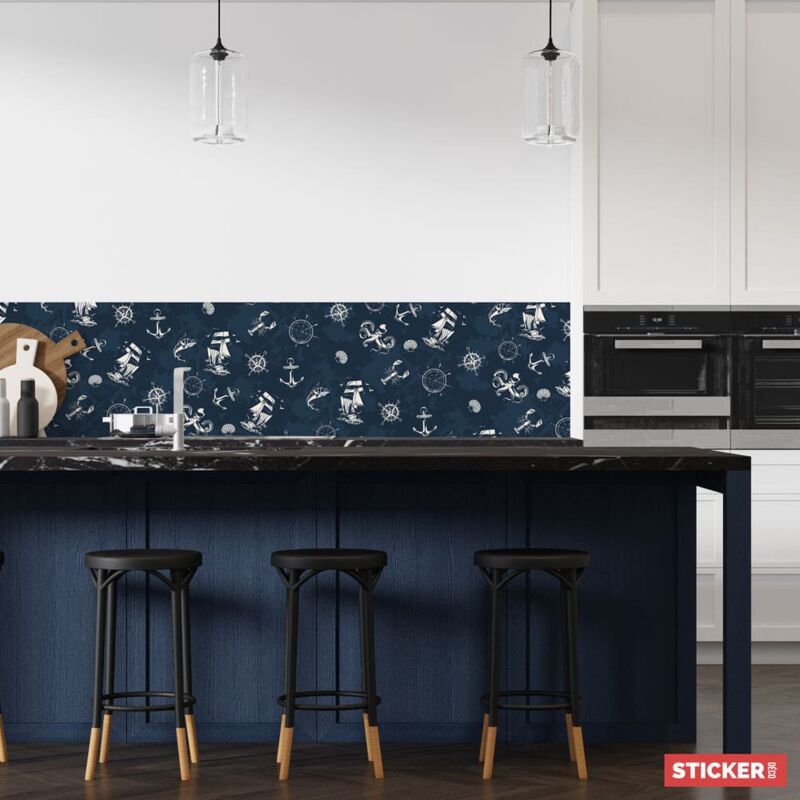 Crédence Adhésive Port 100 x 40 cm