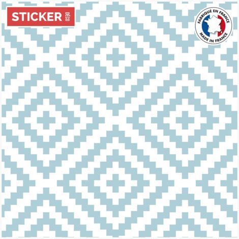 Crédence Adhésive Scandinave 100 x 40 cm Bleu Cendré
