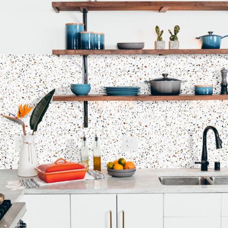 Crédence Adhésive Terrazzo Classique 200 x 60 cm