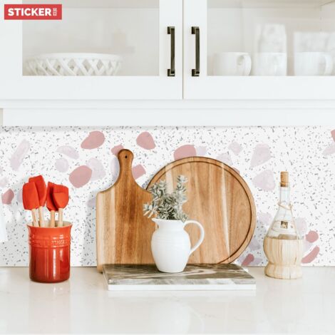 Crédence Adhésive Terrazzo Creme 300 x 40 cm