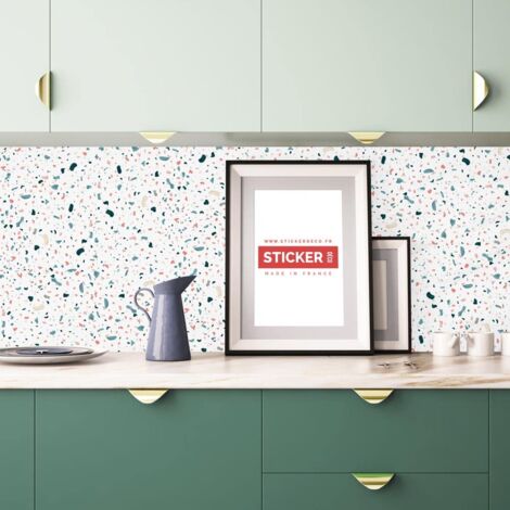 Crédence Adhésive Terrazzo Soft 300 x 50 cm