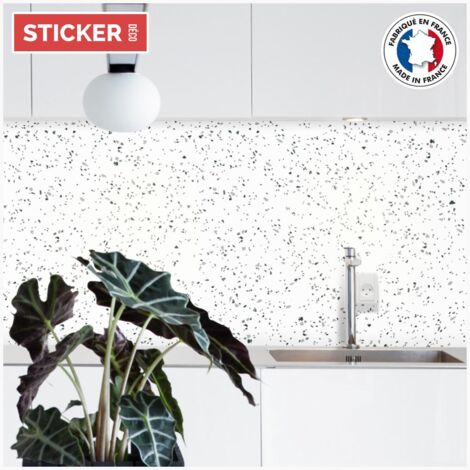 Crédence Adhésive Terrazzo Vert 300 x 40 cm