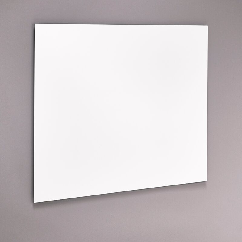 MOTTEZ Cr&eacute;dence rectangulaire blanc laqu&eacute; 50 x 60 cm