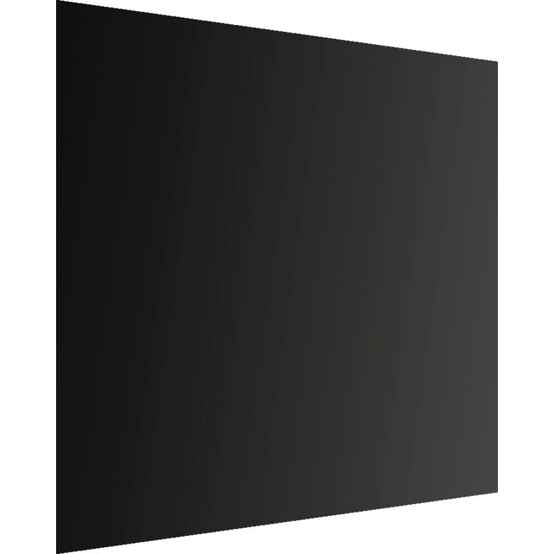 Credence fond de hotte en verre trempe 60x65cm style noir sombre 83334882