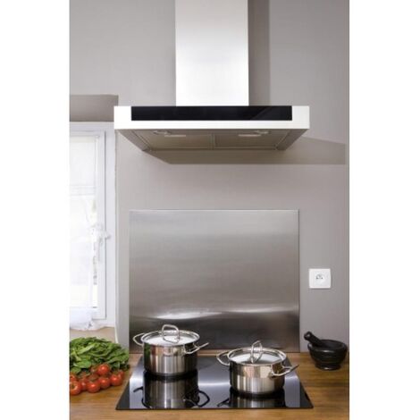 Fond de hotte Inox de largeur 100cm H50cm