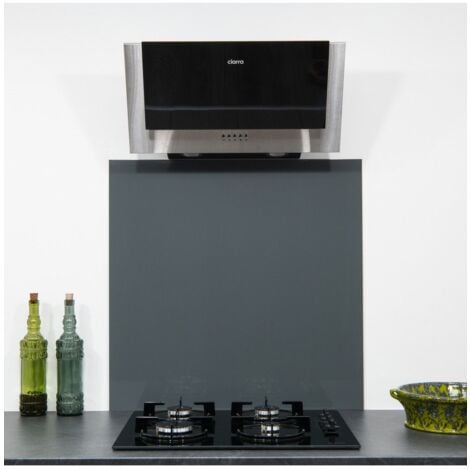 Crédence Alu Gris Basalte RAL 7012 1,5mm Hauteur 30 cm- Plusieurs Largeurs disponibles