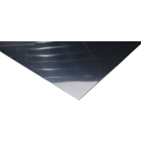 Crédence miroir / alu brut (disponible en 2 m x 1 m et 1 m x 0.5 m) - Coloris - Miroir / alu brut, Epaisseur - 3 mm, Largeur - 50 cm, Longueur - 100 cm