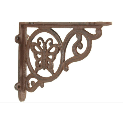 Crédence papillon fonte - Fonte - Marron - Décoration d'Autrefois