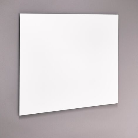 Crédence rectangulaire blanc laqué 50 x 60 cm