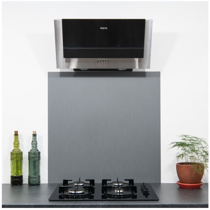 Crédence Alu Zinc h 75 cm x l 100 cm de 1,5mm