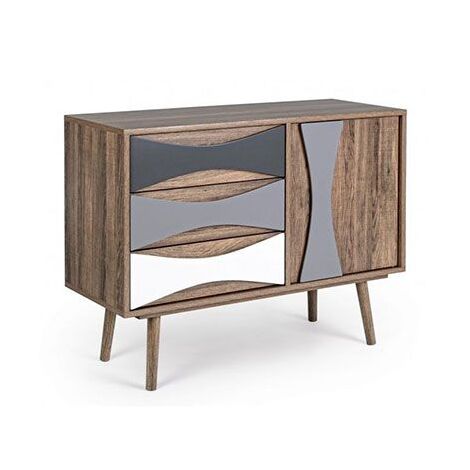 Credenza 1 Anta 3 Cassetti Dioniso Bizzotto - 0740223