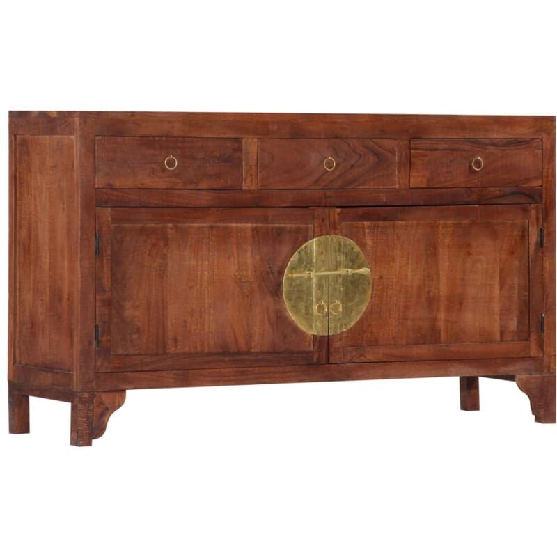 Vidaxl - Credenza 140x40x80 cm in Legno Massello d'Acacia 352207