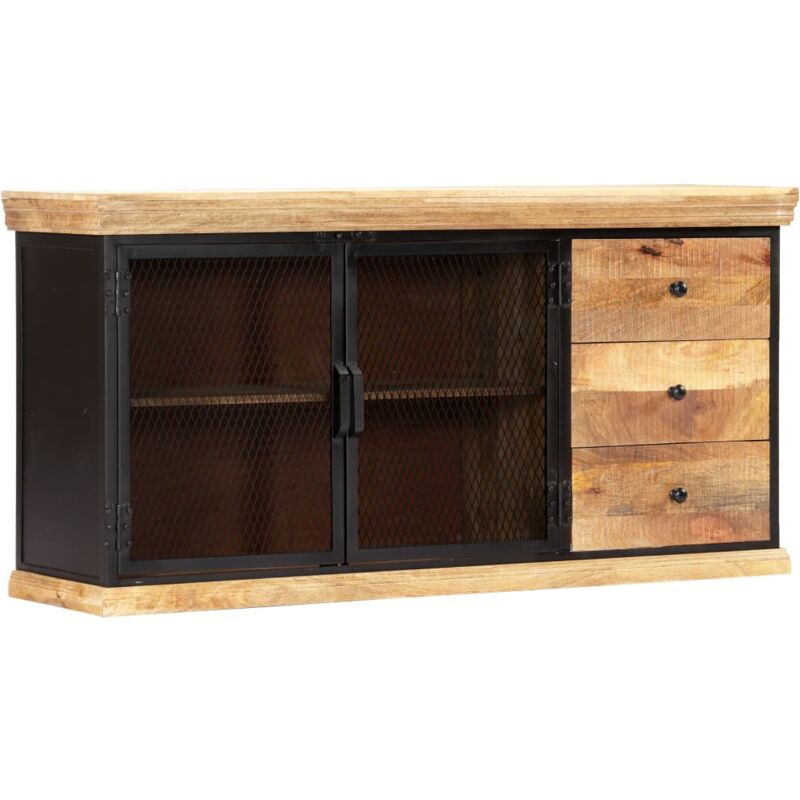 Vidaxl - Credenza, Madia per salotto Moderna 150x40x75 cm in Legno Massello di Mango