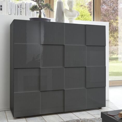 Credenza 2 ante in legno L121 cm - Dama