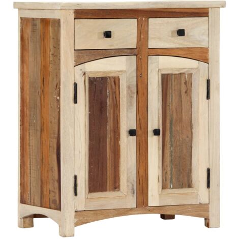 Credenza 60x30x75 cm in Legno Massello di Recupero vidaXL - Marrone