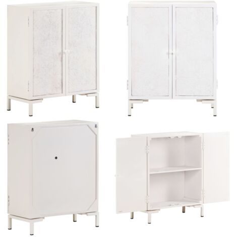 Credenza 60x30x76 cm in Legno Massello di Mango - Arredamento rustico - Credenza industriale