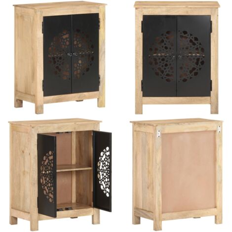 Credenza 60x35x75 cm in Legno Massello di Mango - Credenza in legno massello - Credenza decorativa