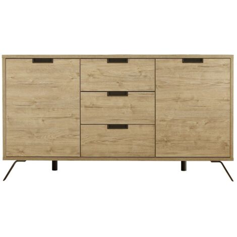 Credenza a 2 ante e 3 cassetti L156 cm - Palma