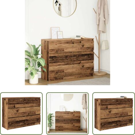 Credenza antica -  Credenza Legno Antico 100x35x76 cm in Legno Multistrato