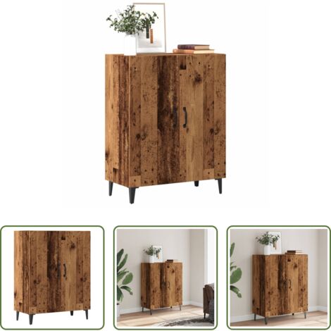 Credenza antica -  Credenza Legno Antico 70x34x90 cm in Truciolato