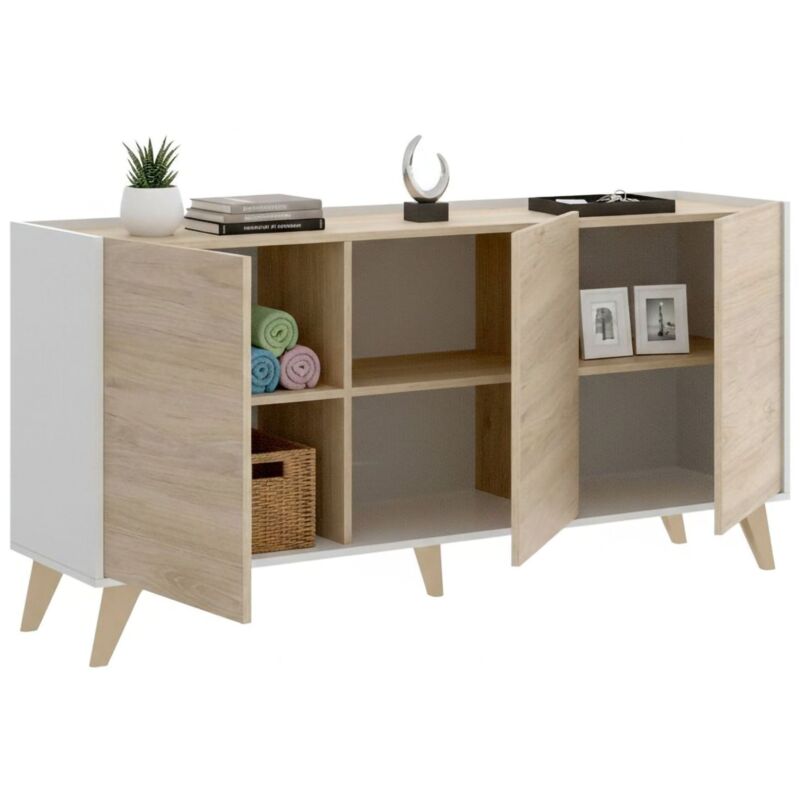 Credenza Afrodite, Buffet Da Soggiorno, Madia Moderna Da Salotto A ...