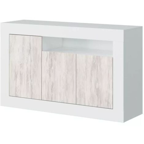 credenza "baltik", 144x42x87cm, bianco