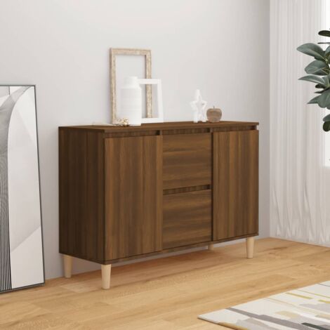 Credenza bassa,Armadietto,Mobile da Cucina Bianco Lucido 60x36x110