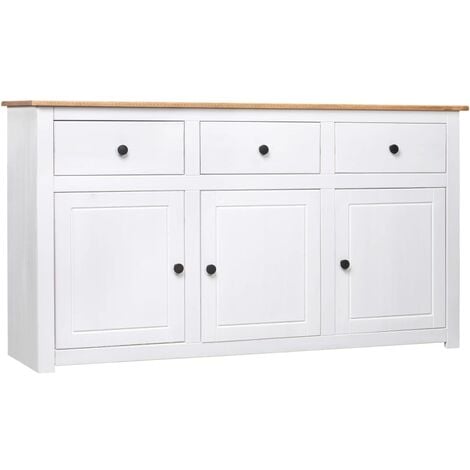 Credenza decorata legno massello nuova art.1416A consegna  gratuita