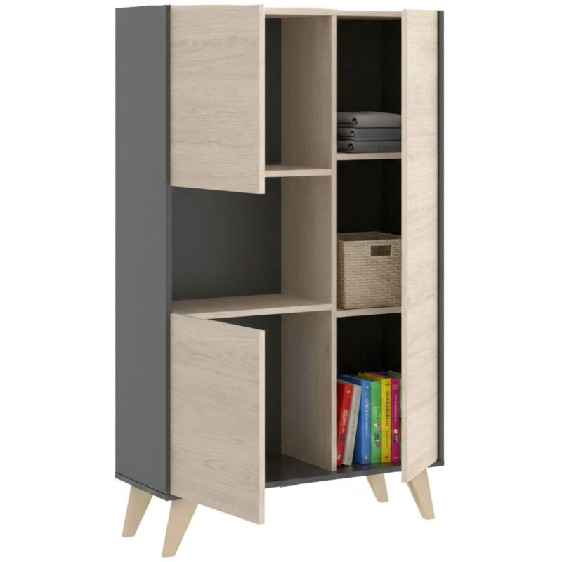 Credenza Crono, Buffet Alto Da Soggiorno, Madia Moderna Da Salotto ...