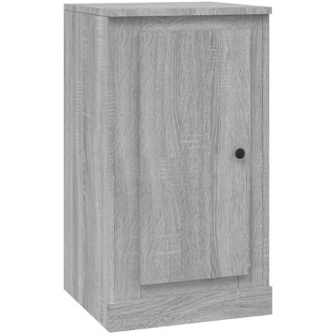 Credenza buffet cassettiera mobile contenitore organizer cucina soggiorno salonsonoma 37,5 x 35,5 x 67,5 cm pannelli compositi grigio 020036351
