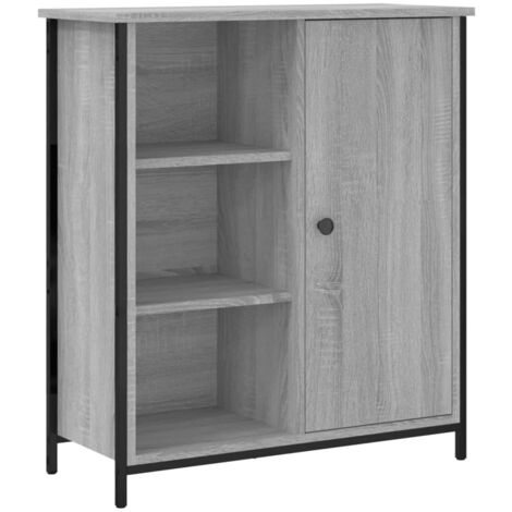 Credenza buffet cassettiera mobile contenitore organizer cucina soggiorno salonsonoma 70 x 30 x 80 cm pannelli compositi grigio 020036500