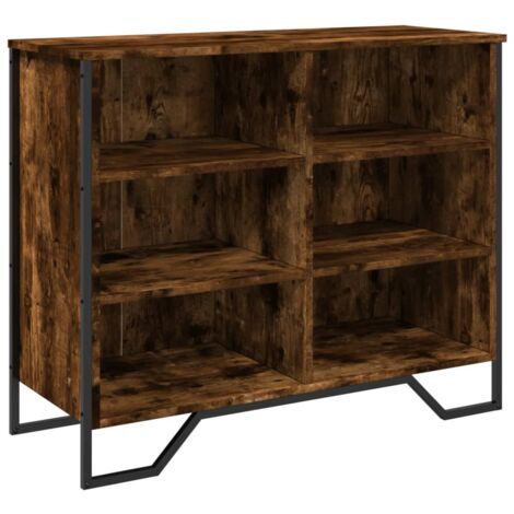 Credenza buffet cassettiera mobile contenitore organizer cucina soggiorno soggiorno 91 x 35,5 x 74,5 cm derivati del legno marrone 020031134