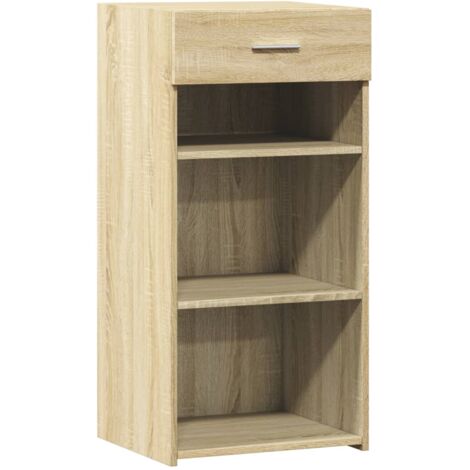 Credenza buffet cassettiera mobile contenitore organizer cucina soggiorno soggiorno Sonoma 45 x 42,5 x 93 cm derivati del legno marrone 020031573