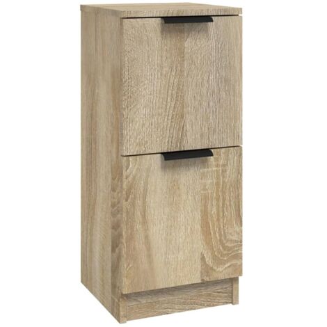 Credenza cassettiera cassettiera mobile contenitore organizer cucina soggiorno soggiorno Sonoma 30 x 30 x 70 cm derivati del legno marrone 020031499
