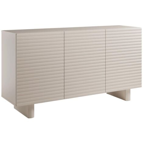 Credenza con 3 ante in MDF Beige - LUDIMA